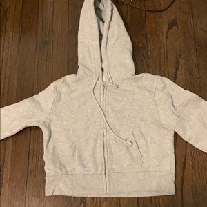 Brandy Melville cropped hoodie